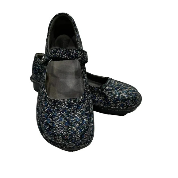 Alegria Belle Net Neutrality Multicolor PatternWomen's Mary Jane 42 US 11/11.5 - Picture 1 of 9